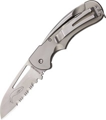 Myerchin Generation 2 Folding Knife Stainless Part Serrated Blade – TF300P