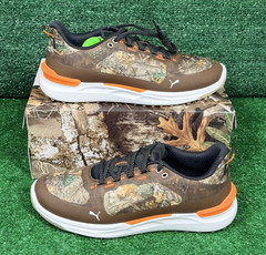 Puma Golf Shoes Ignite Elevate Realtree Camo Men’s 10.5 Black / Brown Moss, NIB