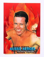 1996 INTREPID Olympic Games «AUSSIE HEROES» Chase Card: KIEREN PERKINS AH 1
