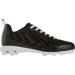 Rawlings Savage Low 174929 Men Black White Lace Up Molded Baseball Cleats UWU220