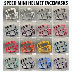 Riddell Speed S2BD Plastic Mini Helmet Facemask – Custom Replacement