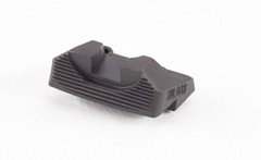 Wilson Combat Rear Square Notch Battlesight for Glock – Black Serrated – 933BSQ