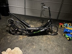 ElliptiGO 8C Elliptical Bike Black, Green Highlights