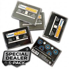(Dealer 5-Pack 40 Bearings) Andale Mixtape Tiago Lemo G5 Skateboard Bearing BLUE