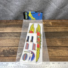Vintage 1998 GT Interceptor BMX Decal Sticker Set 4130 World Champion Taiwan OG