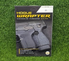Hogue Ruger MAX-9 Wrapter Grip, Rubber, Block Texture Adhesive – 18188