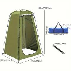 Portable Shower Tent Outdoor Camp Tent Privacy Shower Toilet,Camping Shower Pump