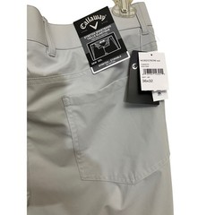 Callaway Golf Pants Mens 36×32 Grey New Stretch Waistband High Rise CGBSE0T3