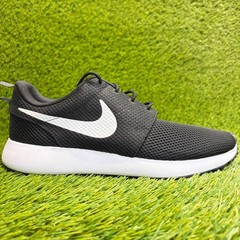 Nike Roshe G Next Nature Mens Size 9.5 Black White Athletic Spikeless Golf Shoes