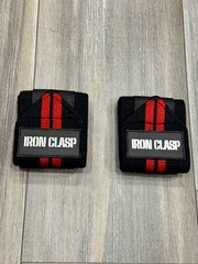 IRON CLASP 21-Inch Thumbless Heavy Duty Weightlifting Wrist Wraps