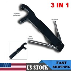 3 in 1 Cambo Glock Front Sight Tool Magazine Disassembly Tool Pin Punch Adapter