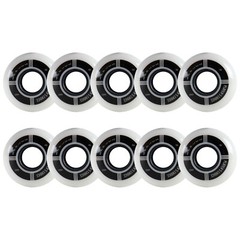 Player’s Choice Indoor Roller Hockey Goalie Wheels 10-Pack – 59mm Dual-Pour 78A