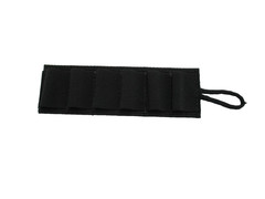 Esstac 6 Round Shotgun Card – 12 Gauge – Black – SHOTGUNCARD
