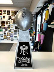 FANTASY FOOTBALL TROPHY LOMBARDI REPLICA FREE ENGRAVE ECONOMY 10″ TALL JFTB201 *