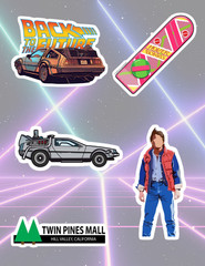 Back To The Future 5pc Sticker Pack