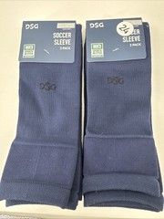 DSG DSGSCRSLV01 Navy Soccer Sleeve Sz L/XL – 2 Packs NEW
