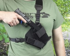 Elite Survival Systems® Warden Chest Holster; choice of 3 sizes, FREE SHIPPING