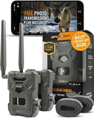 other see details SPYPOINT FlexM Twin Pack 28MP Cellular Trail Cameras N G2U