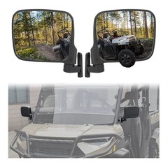Adjustable Rearview Side Mirrors for Polaris Ranger XP 1000/ Ranger 1000/