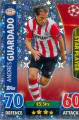 2015-2016 Topps Match Attax Champions League Star Player – Andres Guardado