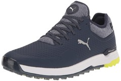 Puma ProAdapt AlphaCat Peacoat Silver Safety Yellow Men Golf Shoes Choose Sz