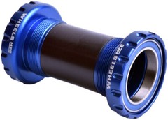 Wheels Manufacturing BSA Bottom Bracket – DUB Spindle, ABEC 3, Blue