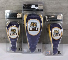 LSU Driver And Wood Headcovers – NCAA Team Effort Louisiana State University NEW