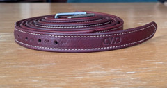 CWD Nylon Lined Calf Stirrup Leathers – 140 CM / 56″ – Brown – MINT!