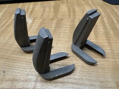 1911 Mag-Well 3 Mainspring Housings Gov Plain SEMI FINISHED