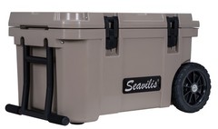 Seavilis N45 45QT Wheeled Portable Heavy Duty ice box Roto Molded ice Cooler
