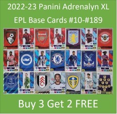 2023 English Premier League EPL Soccer Base Cards #10 to 189 Buy 3 Get 2 FREE