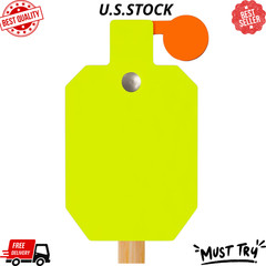 NEW AR500 Steel Hostage Reactive IDPA Shooting Target 3/8″ Thick Neon Color