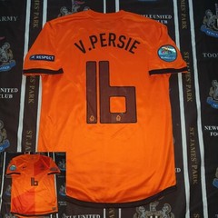 Netherlands Home Football Shirt Jersey 2012 2014 Robert van Persie Size M