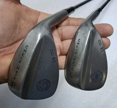 Carbite Check Mate CS 100 Copper Face Pitching & Lob Wedge Steel Stiff 35.5″