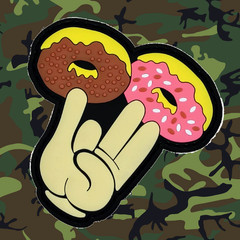 Shocker Hand Funny Morale Patch Adult Humor Rude Joke Tactical PVC Hook Loop