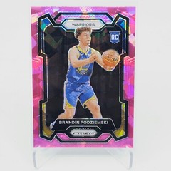 BRANDIN PODZIEMSKI 2023-24 Panini Prizm Pink Cracked Ice 🔥 RC Rookie