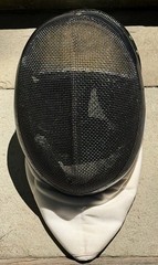 Blue Gauntlet Fencing M001-BG 3 Weapon Level 1 350nw Steel Mesh Mask Medium USA