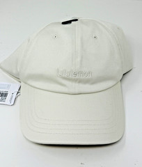 Lululemon Classic Unisex Ball Cap Size S/M Bone Wordmark