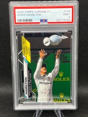 2020 Topps Chrome Formula 1 Lewis Hamilton PSA 9 #144