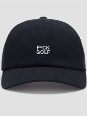 New G/FORE GFORE F GOLF COTTON TWILL RELAXED FIT SNAPBACK HAT GMH000073 ONYX