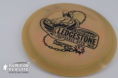 Discraft Swirl ESP PUNISHER LEDGE18 Disc Golf 174 G Driver Tan NEW Black