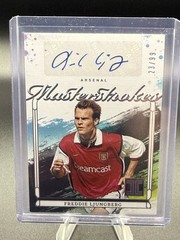 2024-25 Panini Impeccable Freddie Ljungberg Masterstrokes Auto /99 Arsenal