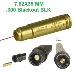 7.62X35MM 300 Blackout BLK Red Laser Bore Sighter Boresighter, battery Included