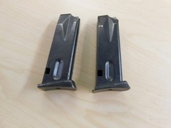 2 – Factory Lorcin L9 L-9 — 9mm 10rd Magazines (Lot D11)