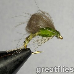 1 dozen (12) – CDC Loop Wing Emerger – Blue-winged Olive