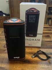 Bushnell Golf Wingman View Golf GPS – Black/Orange (362210)