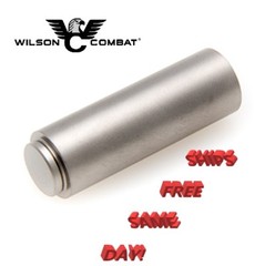Wilson Combat 1911 Recoil Spring Plug, Flat Cap, Bullet Proof, Stainless # 565