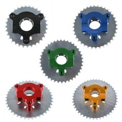 415 Chain 32-44T Tooth Sprocket 1.5″ Adapter For 80cc 66cc 60 Motorized Bike US