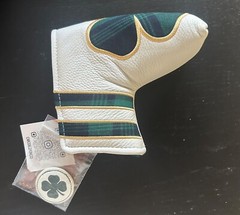 CMC Design/ «Live Lucky White/green And Gold -Blade Putter cover New!
