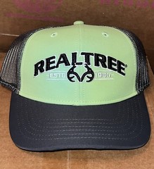 Realtree Adjustable Mesh Back Cap Hat Lime/Gray DSG221103 Youth OSFM